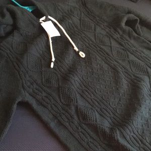 H&M Men knit hooded sweater
